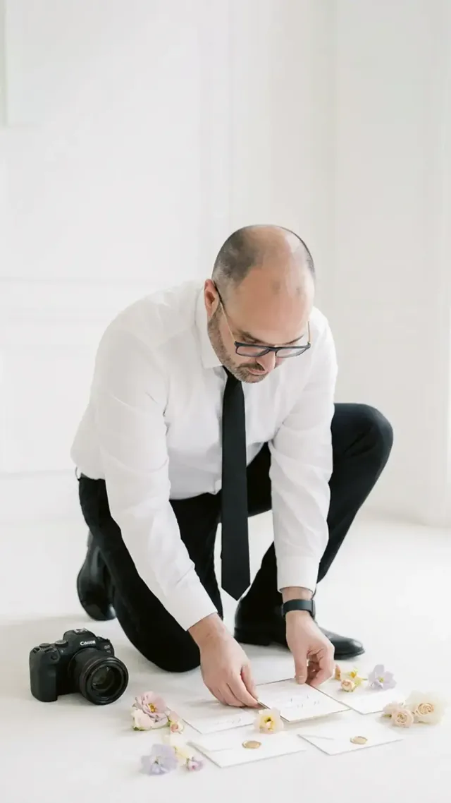Mathieu Pasques en reportage mariage