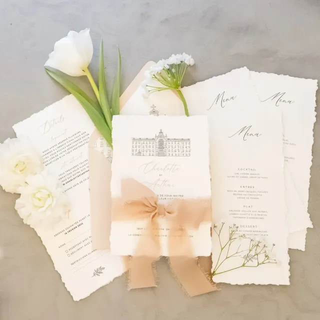 Voûtes de pierre Abbaye d'Oka shooting mariage