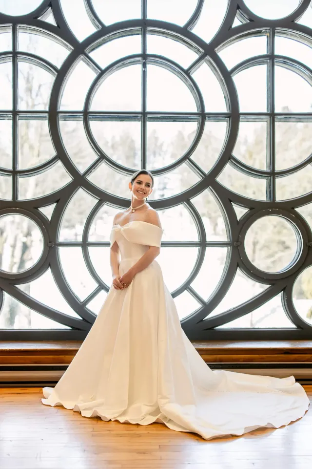 Robe de mariée Espace Blanc de Blancs Abbaye d'Oka