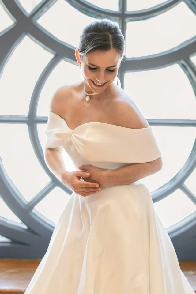 Portrait mariée Fine Art Abbaye d'Oka Québec