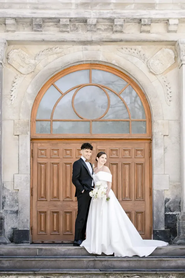 Portrait artistique couple Abbaye d'Oka