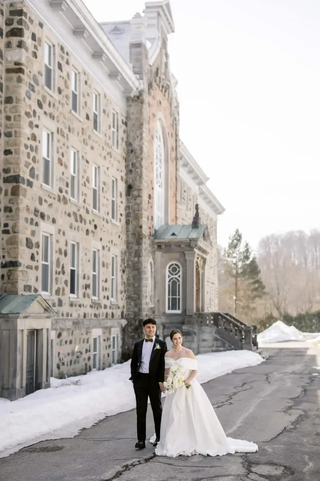 Inspiration mariage monastère Québec