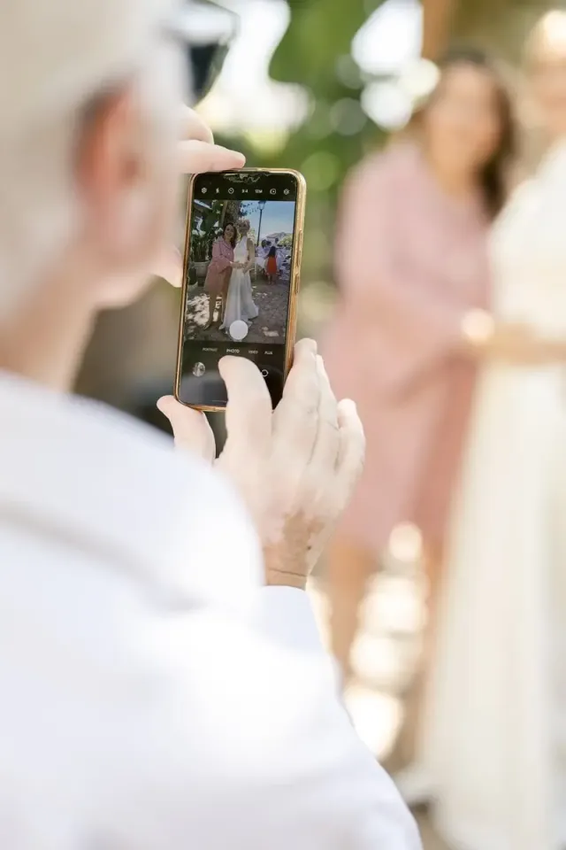 Émotion mariage civil