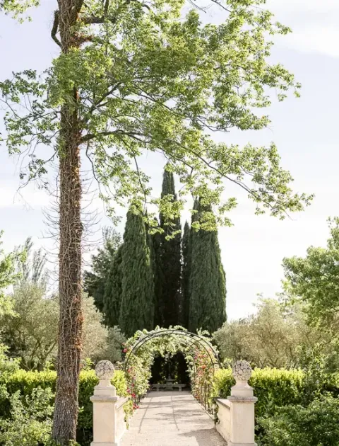 Roseraie du château