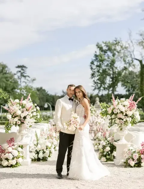 Couple à la cérémonie
