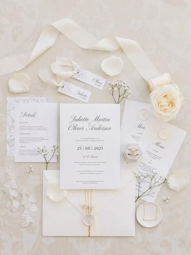 Cérémonie mariage d'inspiration Château du Griffon