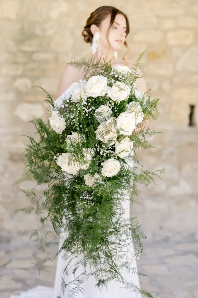 Couple mariage d'inspiration heure dorée