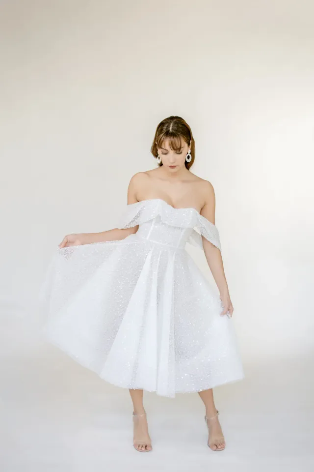 Robe de mariée Lolette portrait éditorial Provence