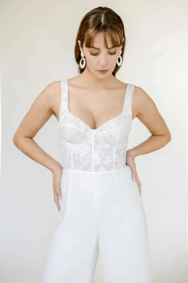 Robe de mariée Lolette mouvement lumière du matin