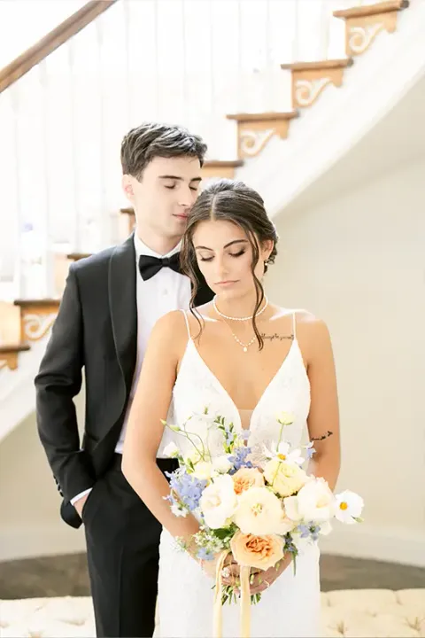 Soirée intime elopement Manoir Davis Québec
