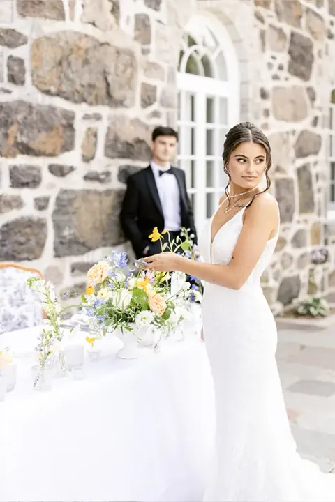 Séance nature elopement Manoir Davis Laurentides