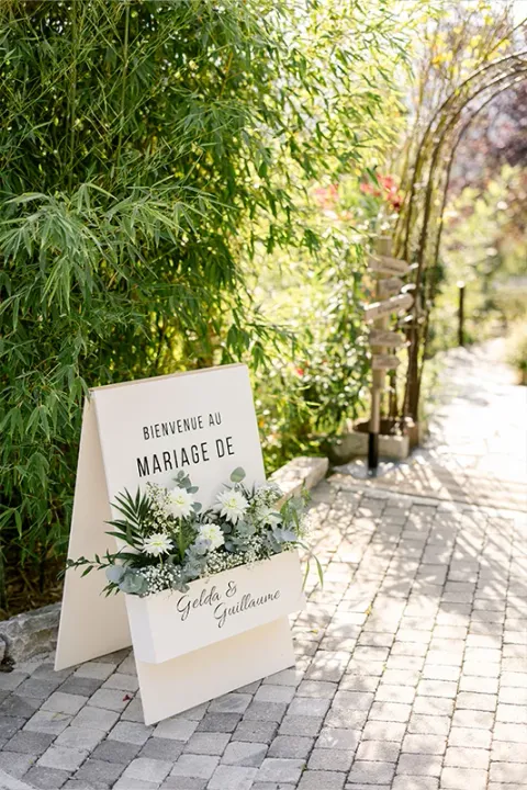 Détails préparatifs mariage Provence