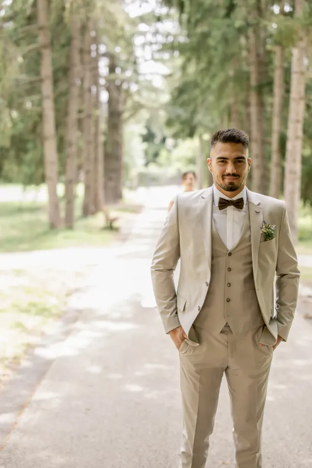 Échange des vœux mariage Provence